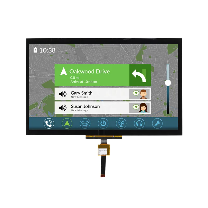 10.1 'Module d'écran tactile TFT à la lumière du soleil