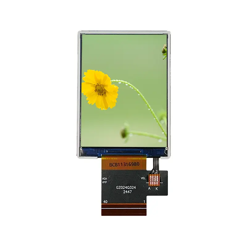 Module d'écran LCD de 2,4 'de large température de largeur