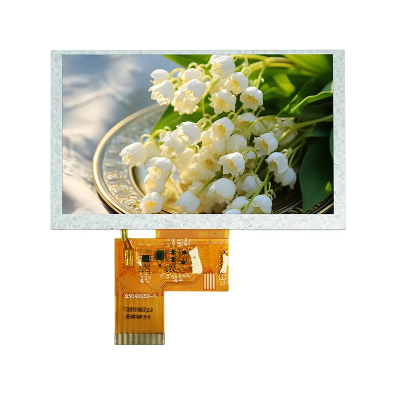 Module d'affichage LCD TFT de 5,0 'Normalement White Color